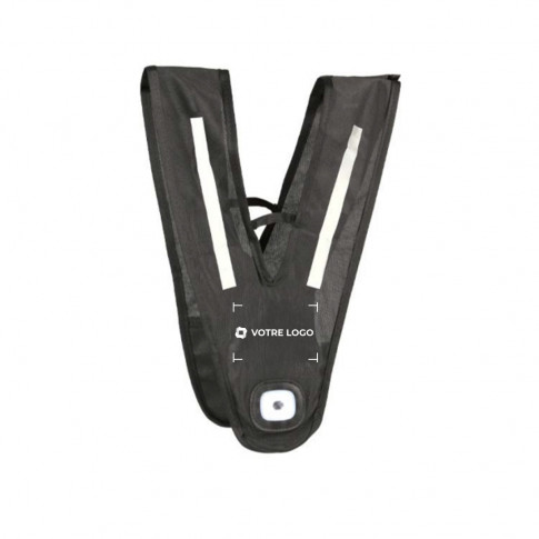 Harnais LED à bandes réfléchissantes – Personnalisable