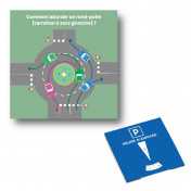 Disque bleu personnalisé...