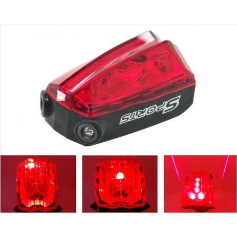 Fahrradrücklicht mit Laser