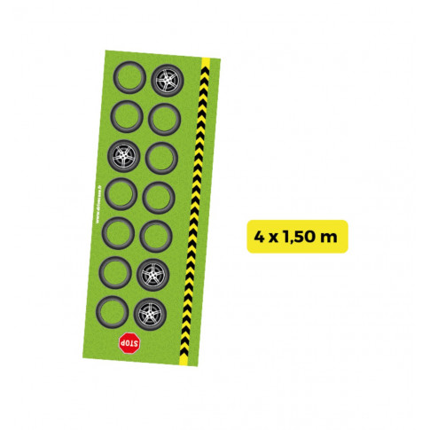 4 x 1,5 m langer „Gleichgewichtsparcours” für Alkoholbrillen – individuell anpassbar