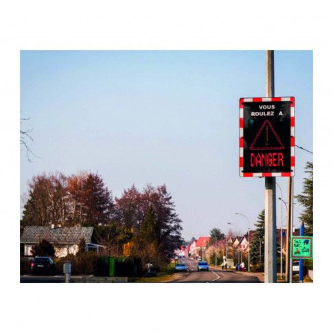 Radar pédagogique mobile