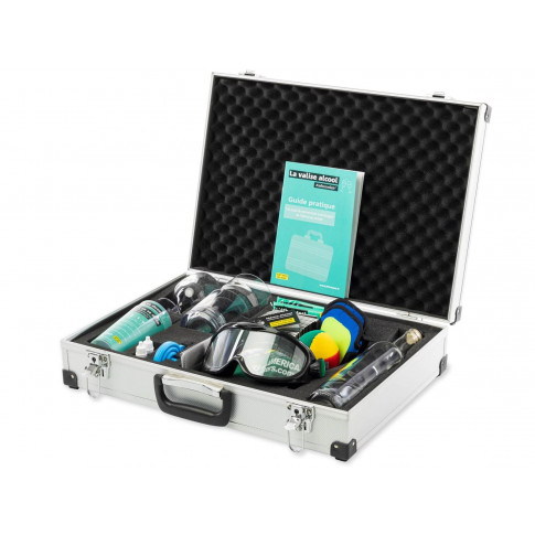 Valise pédagogique alcool doses bar
