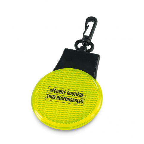 Lumière réflecteur personnalisée avec mousqueton