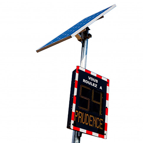 Radar pédagogique solaire mobile