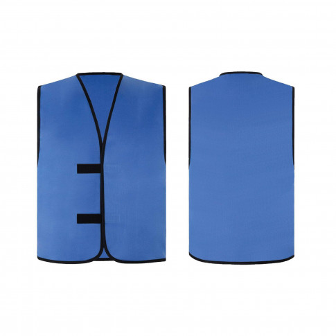 Gilet publicitaire de couleur sans bande réfléchissante