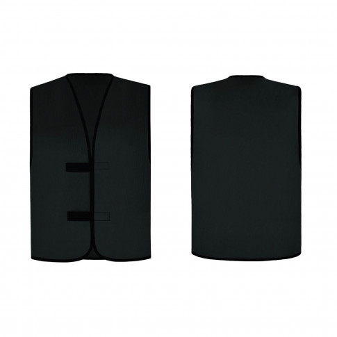 Gilet publicitaire de couleur sans bande réfléchissante