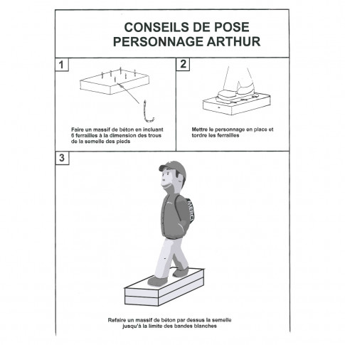 Pack figurine passage piéton