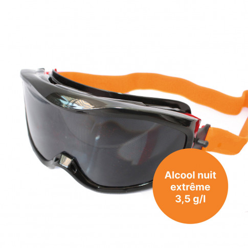 Lunettes simulation au choix : alcool, fatigue, drogues