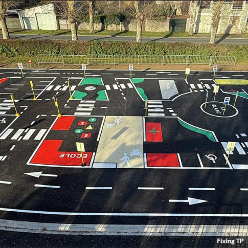 Lehrtafel Einbahnstraße