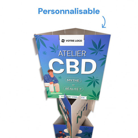 Totem de sensibilisation CBD : Mythes ou réalité