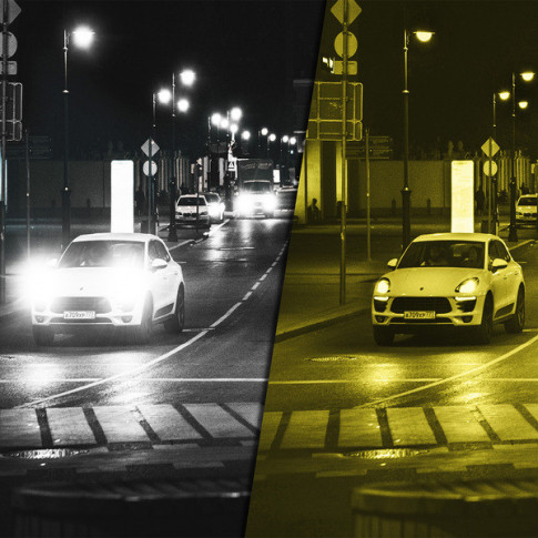 Lunettes de vision nocturne anti-éblouissement