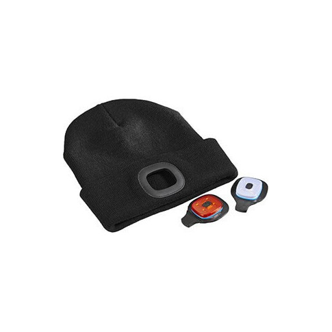 Personalisierte LED-Kappe für vorne und hinten