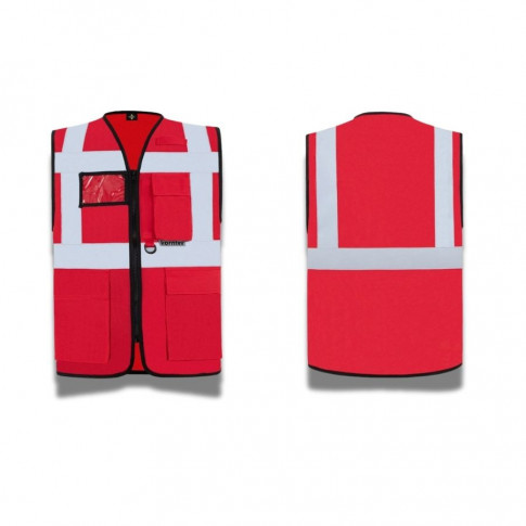 Veste de travail réfléchissante avec poches