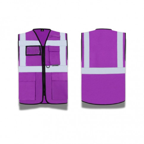 Veste de travail réfléchissante avec poches