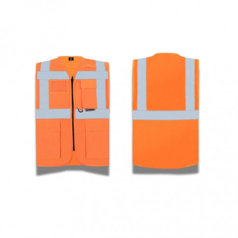 Veste de travail réfléchissante avec poches