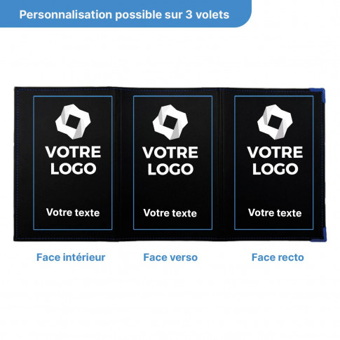 Personalisierte Hülle für Fahrzeugpapiere aus Gummi