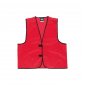 Gilet publicitaire de couleur sans bande réfléchissante