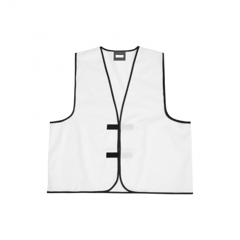 Werbeweste in Farbe ohne reflektierende Streifen