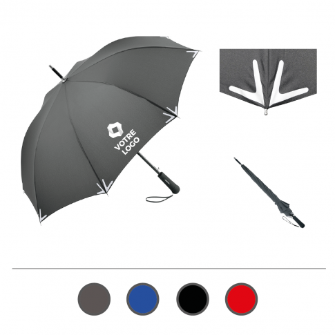 Reflektierender Regenschirm 3M™ mit LEDs – 105 cm