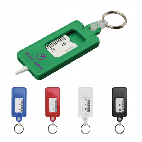 Testeur d’usure des pneus porte clés - personnalisable