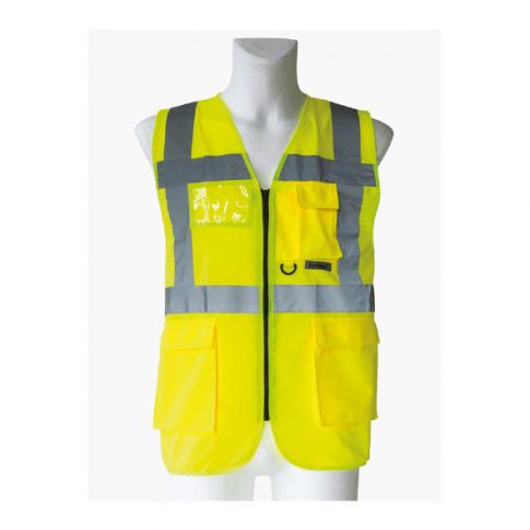 Reflektierende Arbeitsjacke mit Taschen