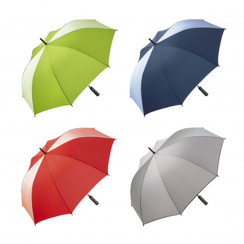 Golfschirm 120 cm mit zwei reflektierenden Einsätzen