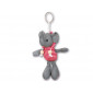 Peluche porte-clés réfléchissant personnalisable