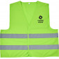 Gilet de sécurité avec bandes réfléchissantes rose ou vert (4 tailles)