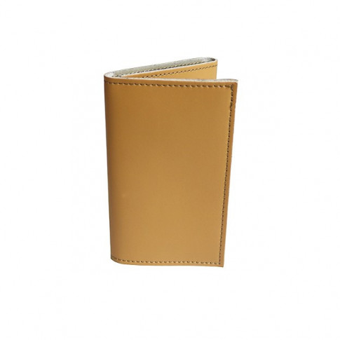 Personalisierter Fahrzeugscheinhalter aus upgecyceltem Leder