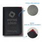 Porte-carte grise 2 volets en simili-cuir personnalisé