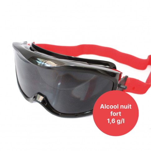 Lunettes simulation au choix : alcool, fatigue, drogues