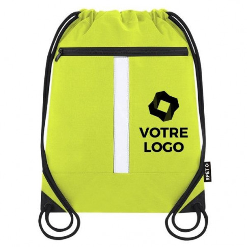 Sac à dos réfléchissant en RPET
