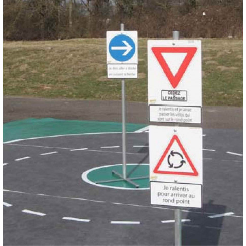 Lerntafel „Stopp“