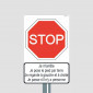Lerntafel „Stopp“