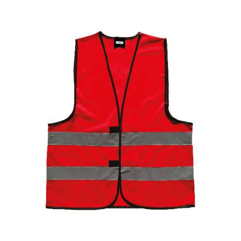 Gilet réfléchissant de couleur - personnalisable