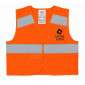 Gilet réfléchissant pour enfant personnalisable - Made in Europe