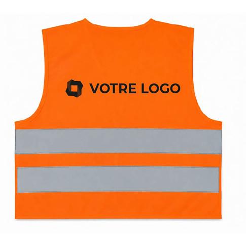 Gilet réfléchissant pour enfant personnalisable - Made in Europe