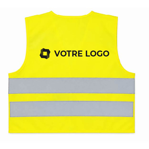 Gilet réfléchissant pour enfant personnalisable - Made in Europe