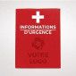 Pochette d'informations d'urgence pour ceinture de sécurité