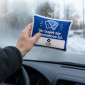 Éponge anti-buée personnalisée pour pare-brise