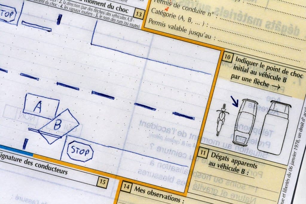 Constat Amiable Auto PDF, PDF, Véhicules