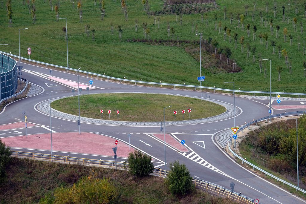 Code de la route rond point