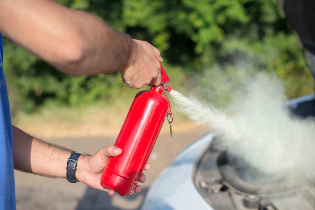 Extincteur obligatoire en voiture