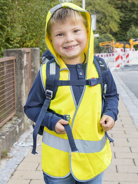 GILET DE SECURITE ENFANT JAUNE