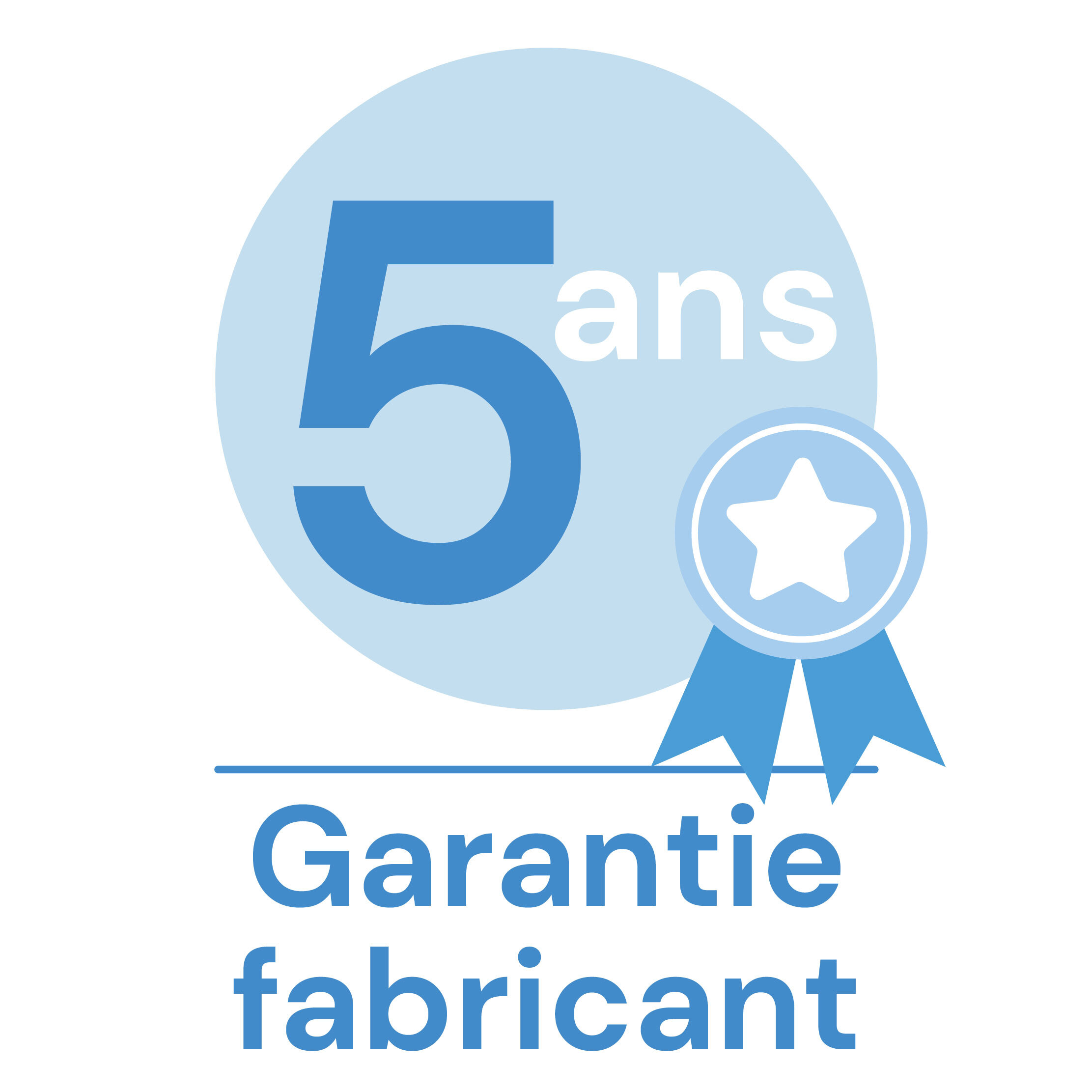 garantie fabricant 5 ans