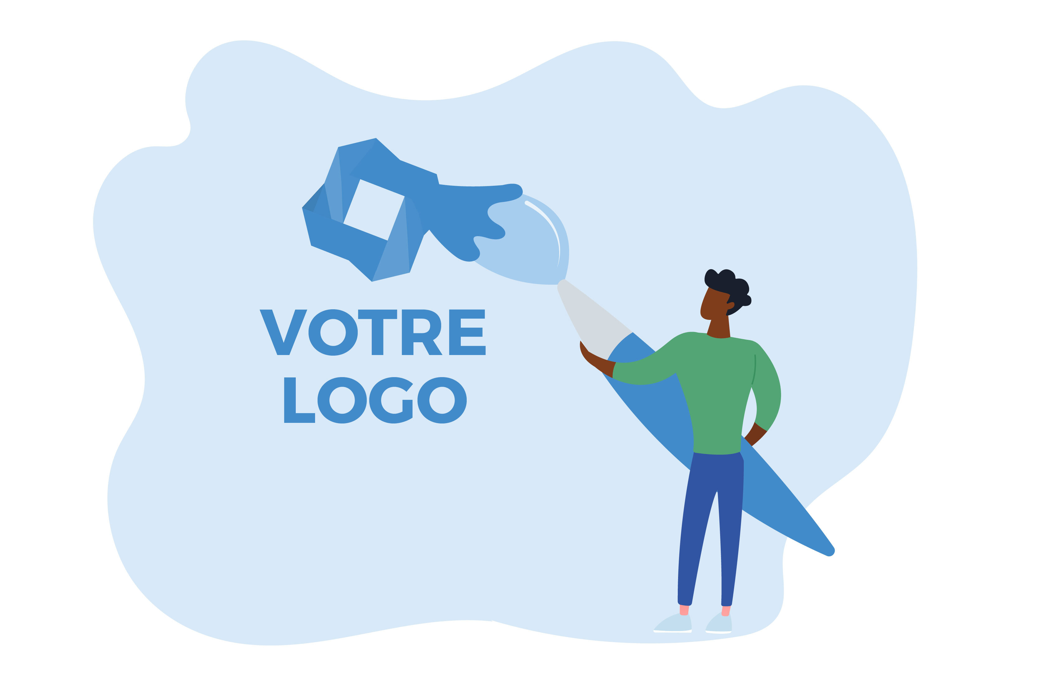 Parcours alcoolémie personnalisable - personnalisation logo