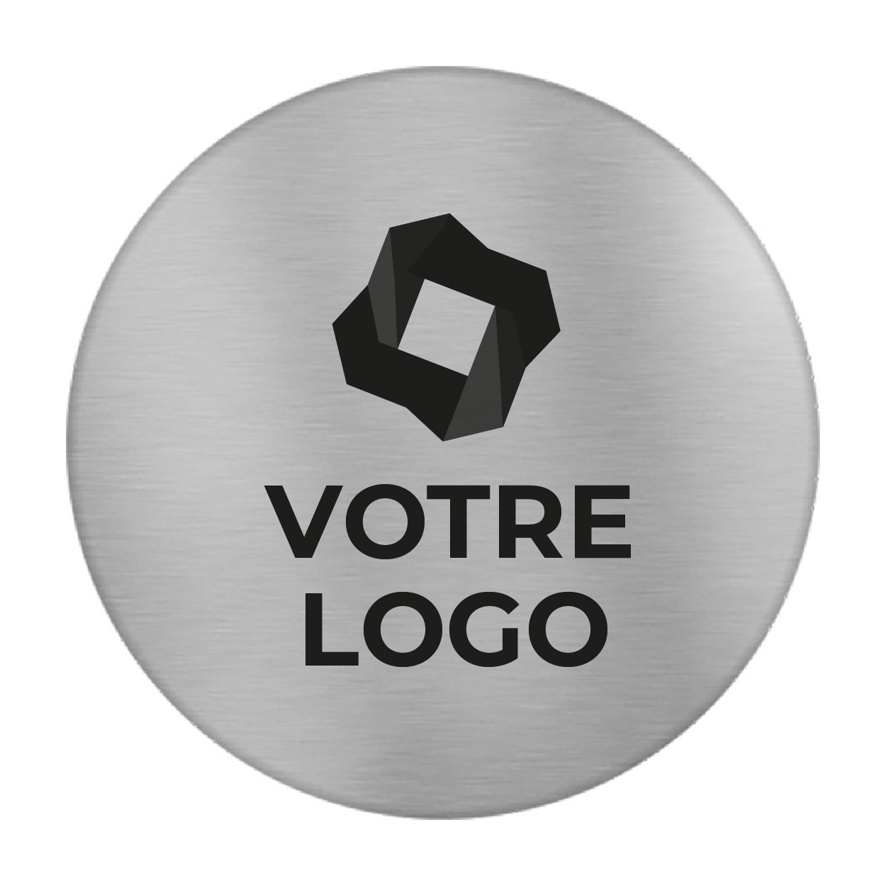 Sur la partie ronde