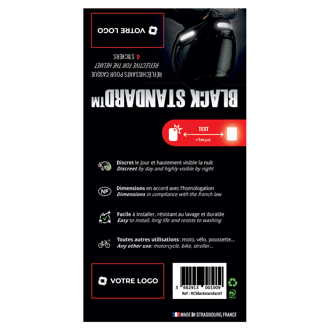 Sur les faces extérieures